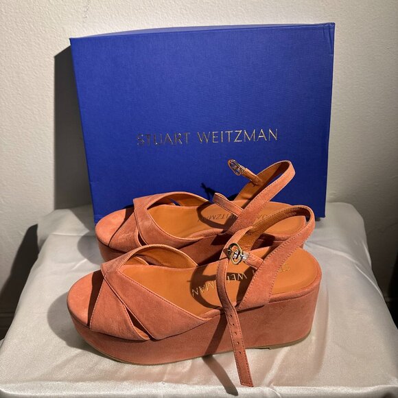 Stuart Weitzman Shoes - Stuart Weitzman Carmen Midi Wedge – Brand New!